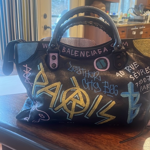 Balenciago graffiti bag - Picture 2 of 5